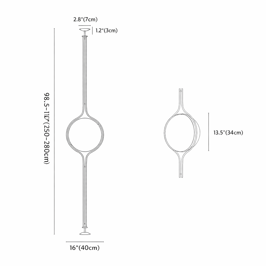 Cream Orb Floor-to-Ceiling Lamp – Soft Ambient LED Standing Light (Modern Decorative Lighting)