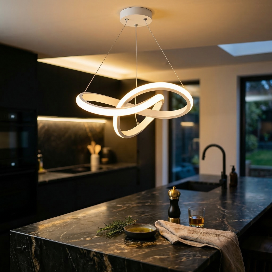 Ribbon – Twisted LED Pendant Light