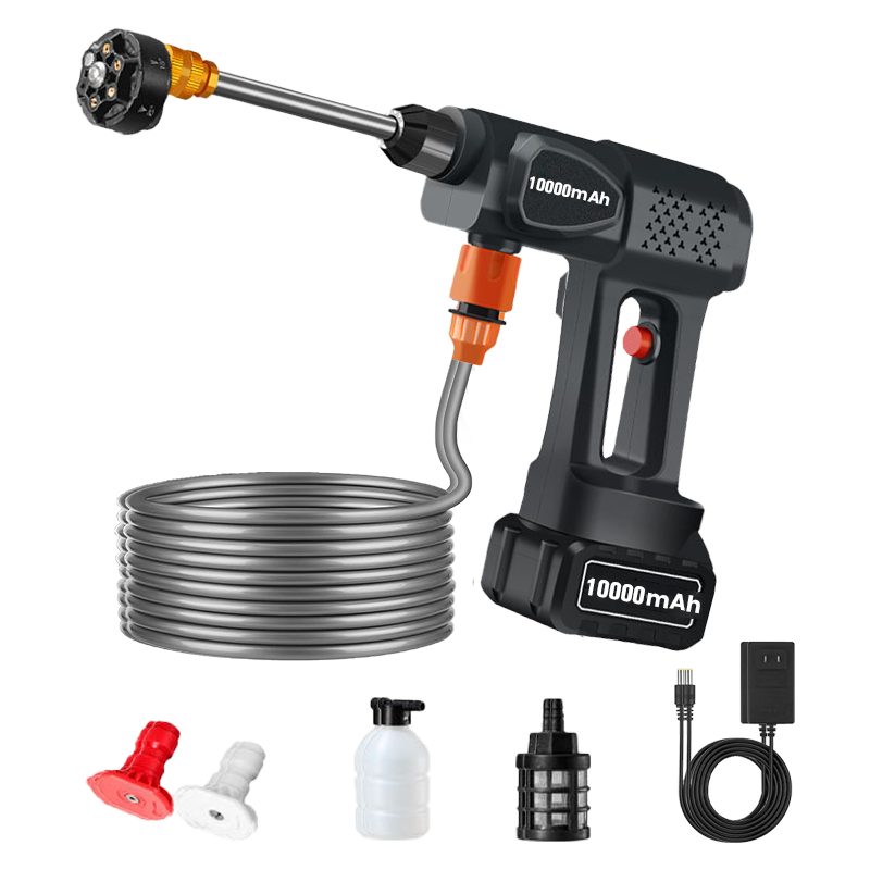Portable Cordless Pressure Washer | Battery Powered Car & Garden Cleaner