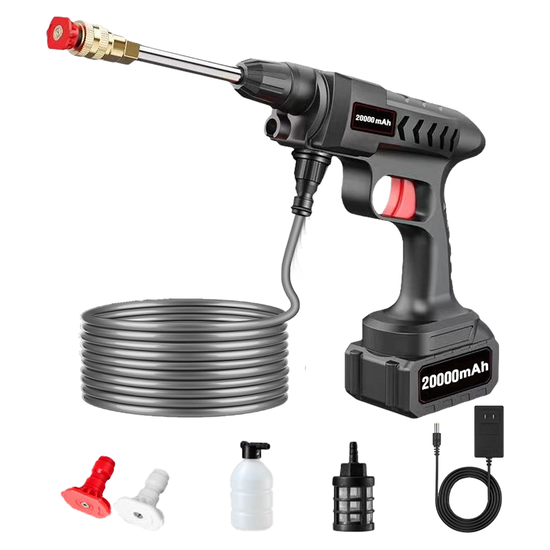 Portable Cordless Pressure Washer | Battery Powered Car & Garden Cleaner