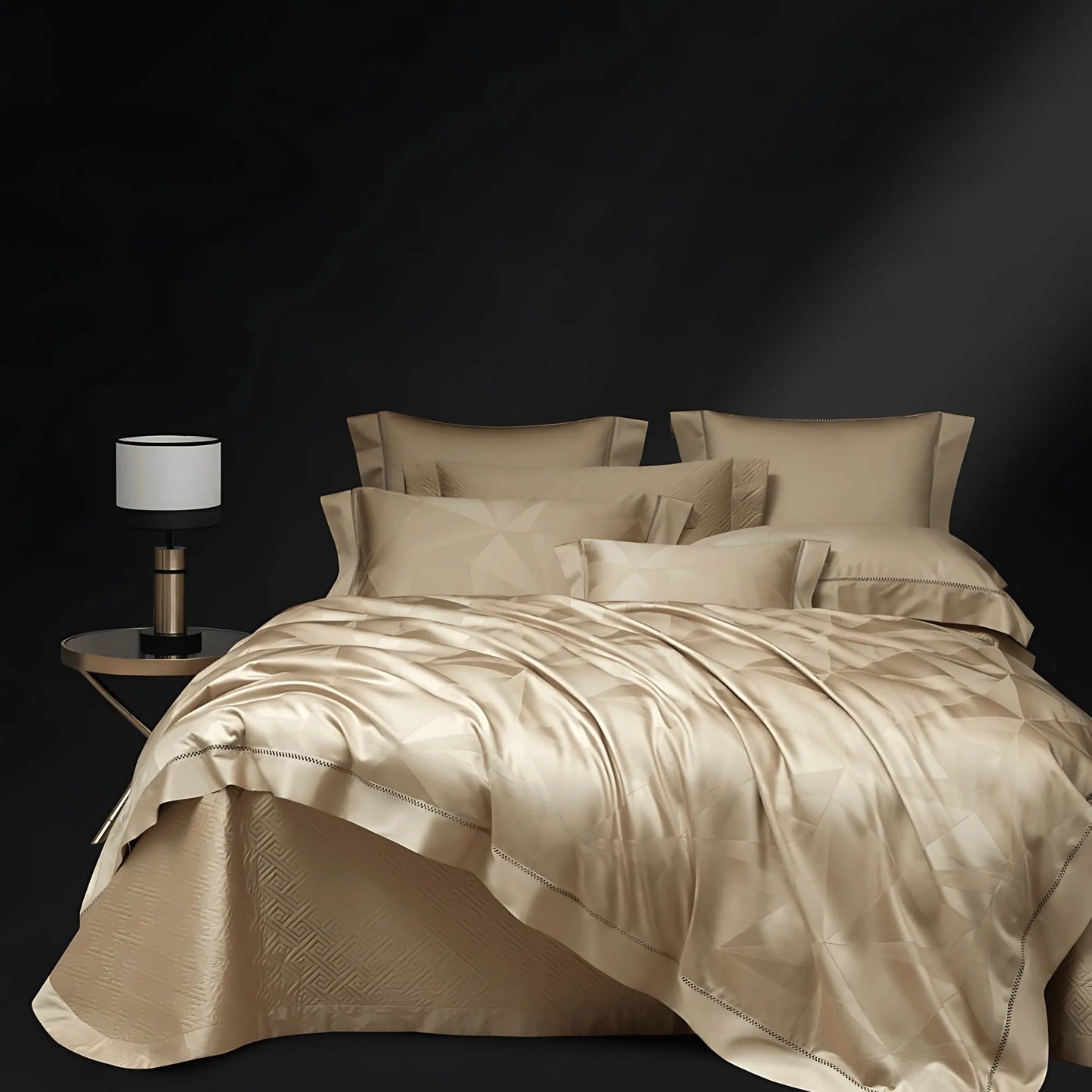 Egyptian Cotton Duvet Cover Set – 1400TC Jacquard