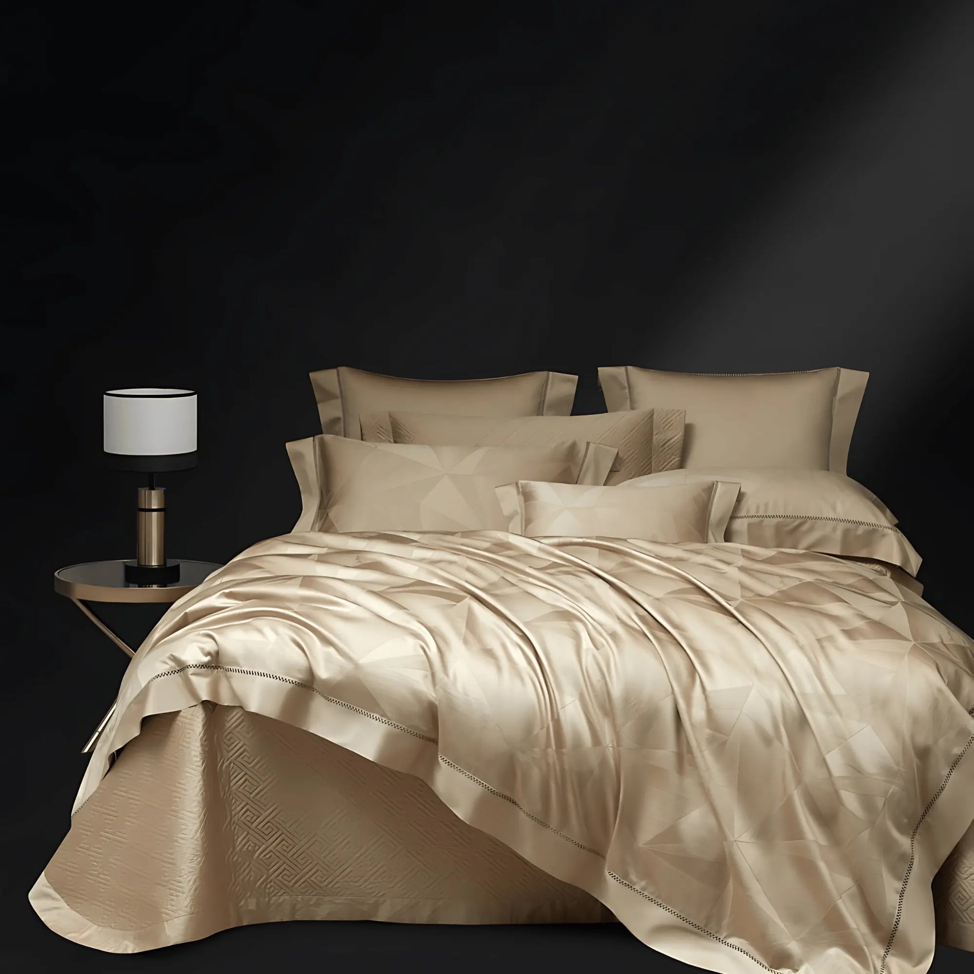 Egyptian Cotton Duvet Cover Set – 1400TC Jacquard