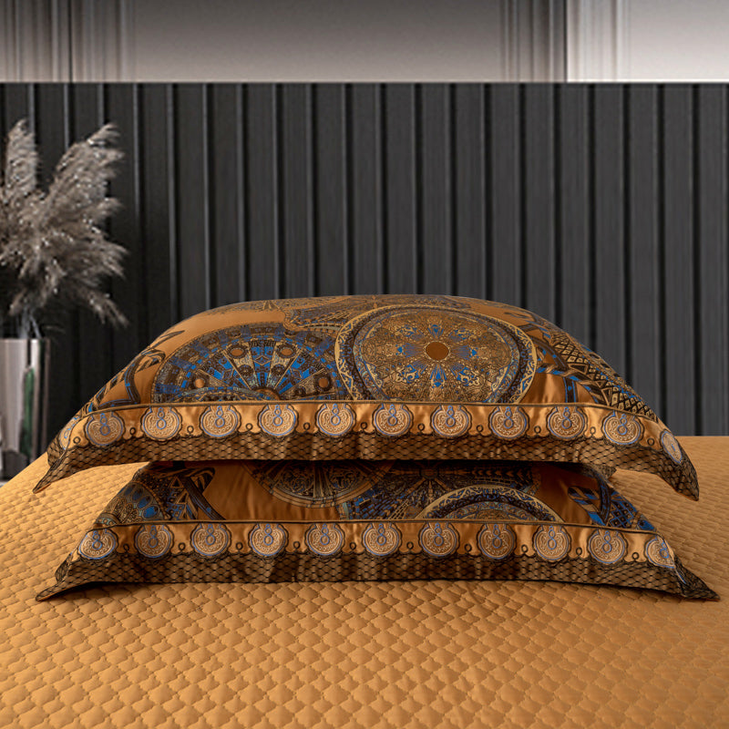 Nailah Egyptian Cotton Satin Duvet Cover Set