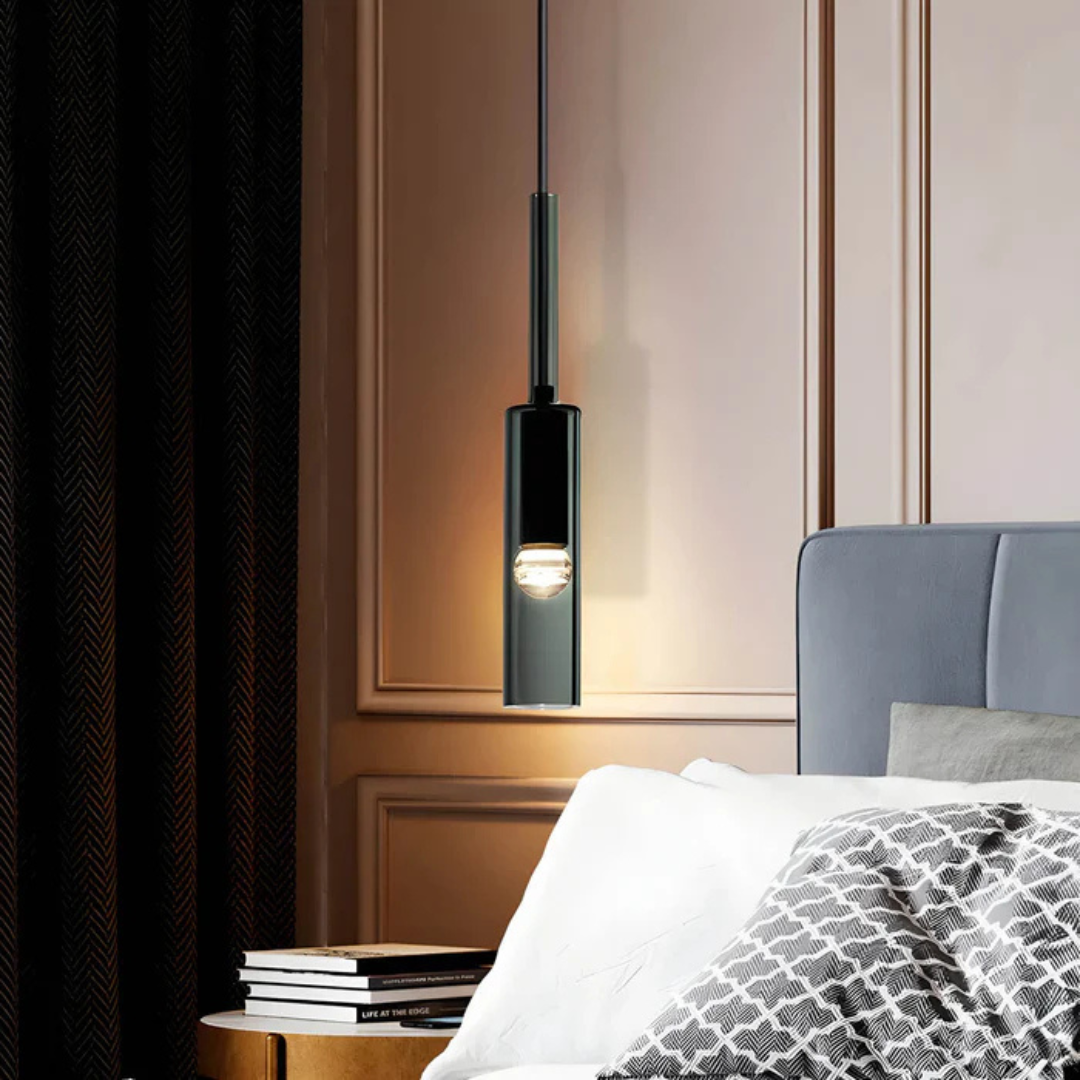 Modern Glass Pendant Light – E27 Hanging Ceiling Lamp for Dining & Living Room