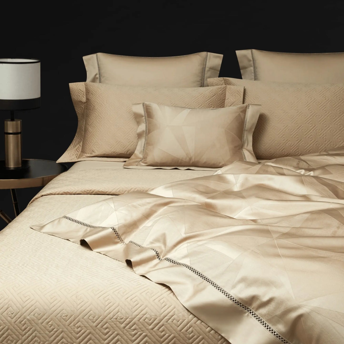 Egyptian Cotton Duvet Cover Set – 1400TC Jacquard