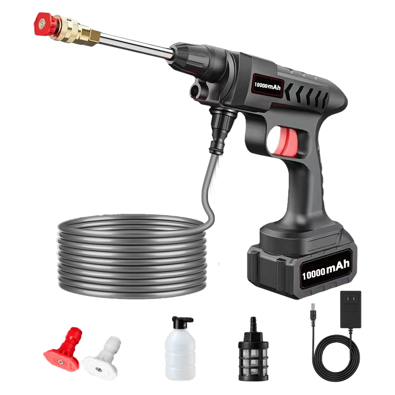 Portable Cordless Pressure Washer | Battery Powered Car & Garden Cleaner