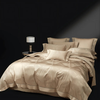 Egyptian Cotton Duvet Cover Set – 1400TC Jacquard