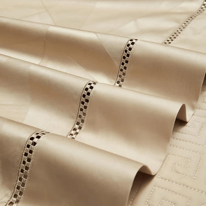 Egyptian Cotton Duvet Cover Set – 1400TC Jacquard