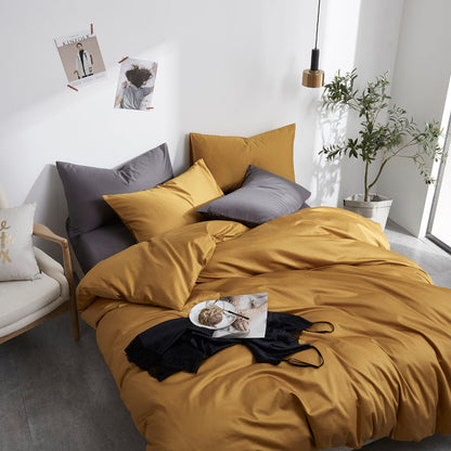 Egyptian Cotton Duvet Cover Set – 600TC Jacquard Bedding