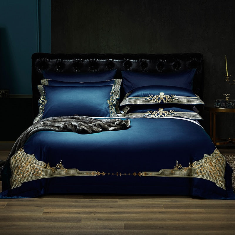 Insignia Egyptian Cotton 1000TC Duvet Cover Set – Luxury Satin Bedding