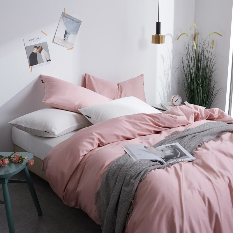 Egyptian Cotton Duvet Cover Set – 600TC Jacquard Bedding