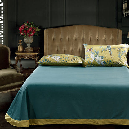 Tranquility Egyptian Cotton 600TC Duvet Cover Set – Luxury Printed Bedding