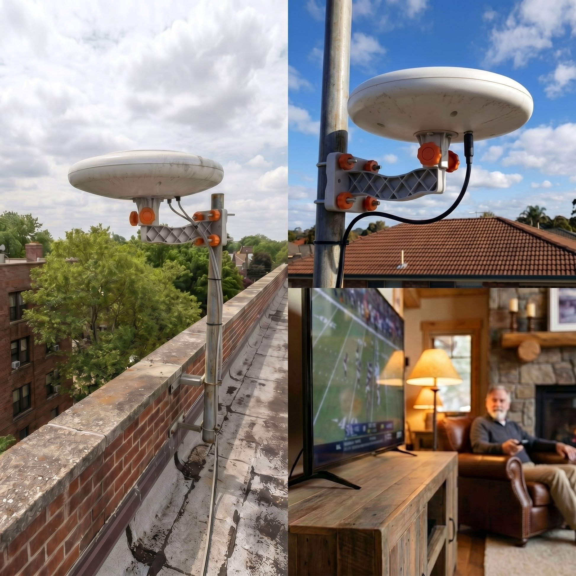 InstaBeam Omni 360° Outdoor TV Antenna