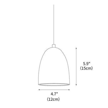 Travertine Stone Pendant Light – Modern Minimal Hanging Ceiling Lamp for Kitchen Island & Dining Room