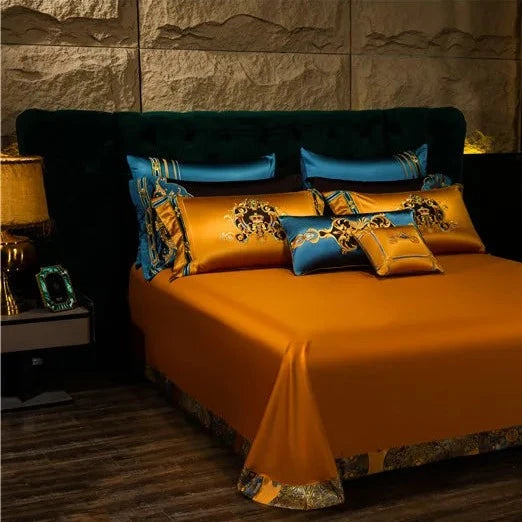 Crown Imperial Egyptian Cotton 800TC Duvet Cover Set – Luxury Jacquard Bedding