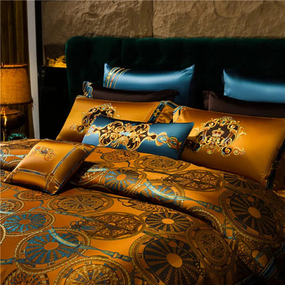 Crown Imperial Egyptian Cotton 800TC Duvet Cover Set – Luxury Jacquard Bedding
