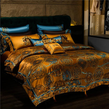 Crown Imperial Egyptian Cotton 800TC Duvet Cover Set – Luxury Jacquard Bedding