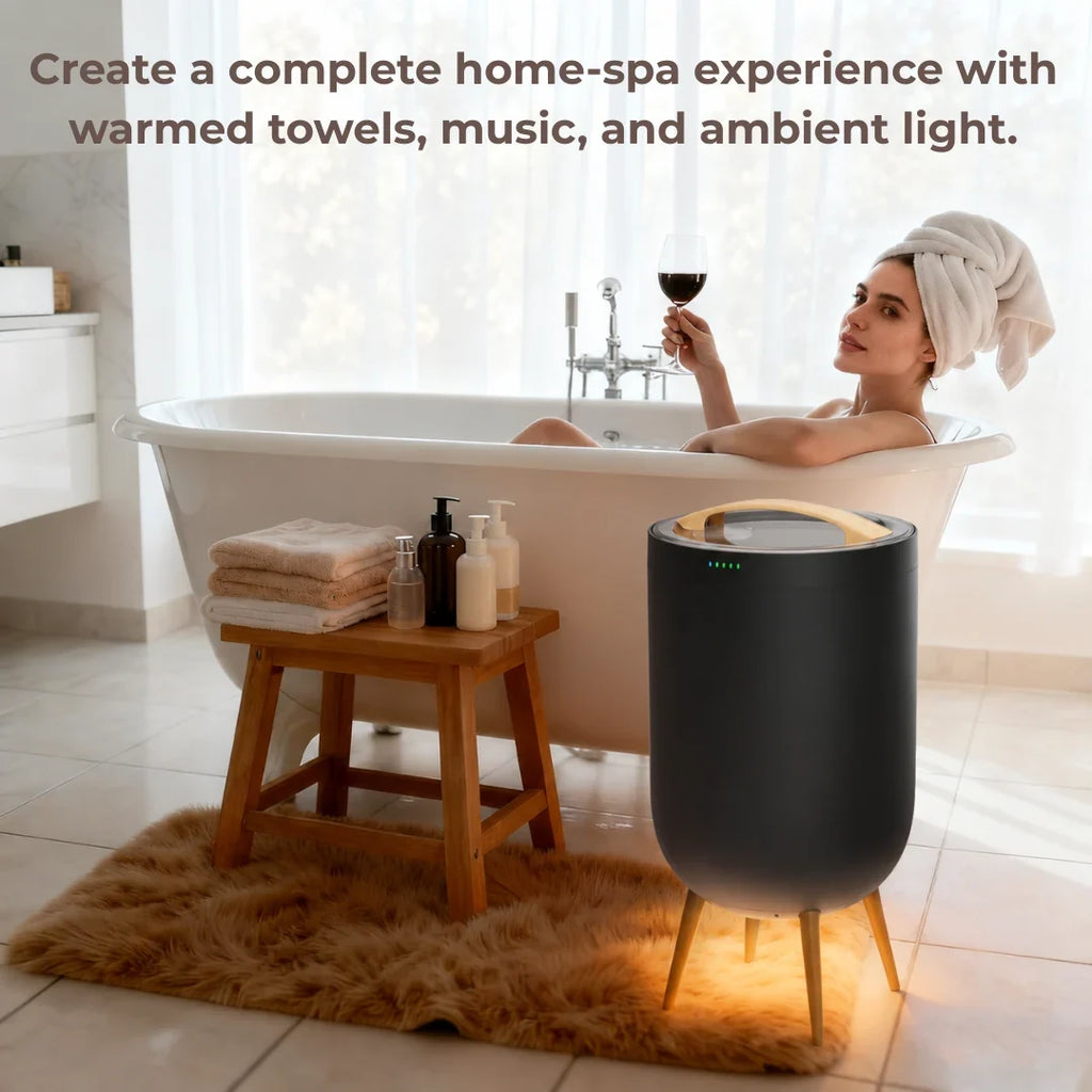 20L Towel Warmer with Bluetooth Speaker