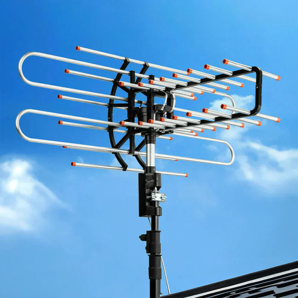 Outdoor TV Antenna – Long Range UHF VHF FM Antenna for HD Channels