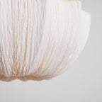 Parasol scalloped fabric pendant light – view 6
