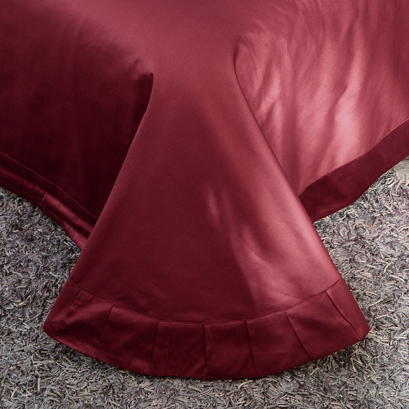 Egyptian Cotton 1000TC Duvet Cover Set – Linen Whisper Luxury Embroidered Bedding