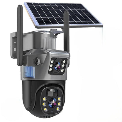 Wireless 4K Security Camera with Solar Panel – DualGuard 4K-4G-Nora Luxe